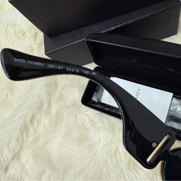 Versace Black Sunglasses with Gold Detail
VE4426BU brand new - Picture 6 of 8